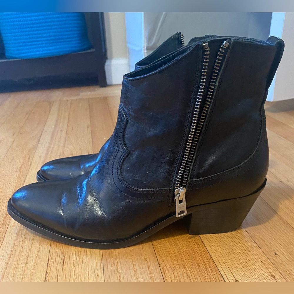 All Saints Ankle Boots Size 9 (EU 40) Worn but in Good Condition!